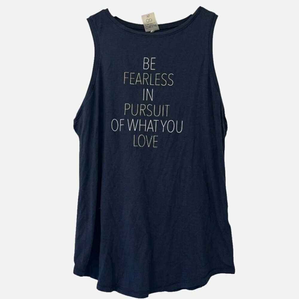 3/$18✨Calia XS Navy Blue Sleeveless Sport Athleisurewear FEARLESS Athletic Tank